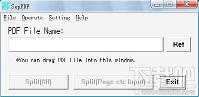 SepPDF,SepPDF下载,PDF文件分割器