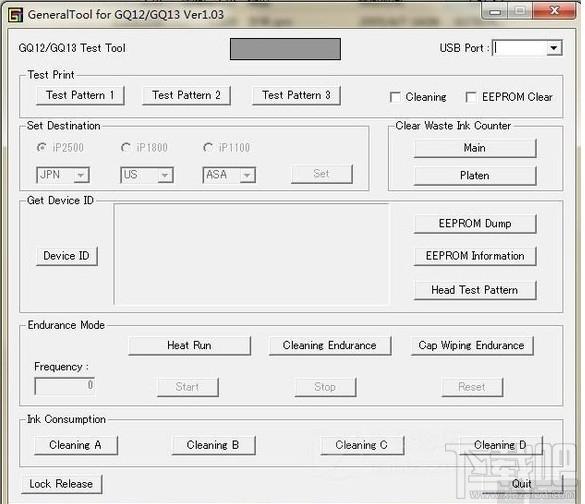GeneralTool,GeneralTool,打印机清零软件,佳能