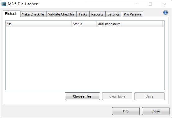 MD5 File Hasher下载,md5校验,文件校验
