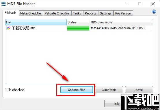 MD5 File Hasher下载,md5校验,文件校验