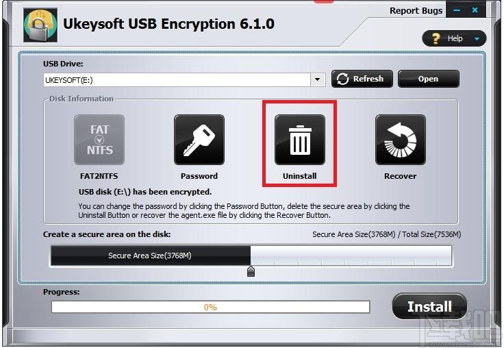 UkeySoft USB Encryption下载,USB加密工具,加密解密