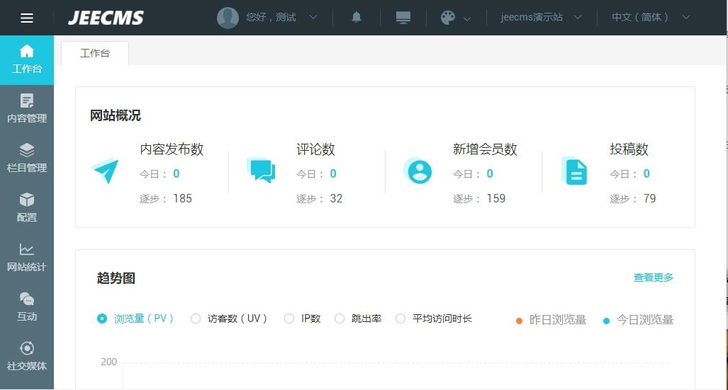 JEECMS下载,内容管理系统,网站模板,程序源码